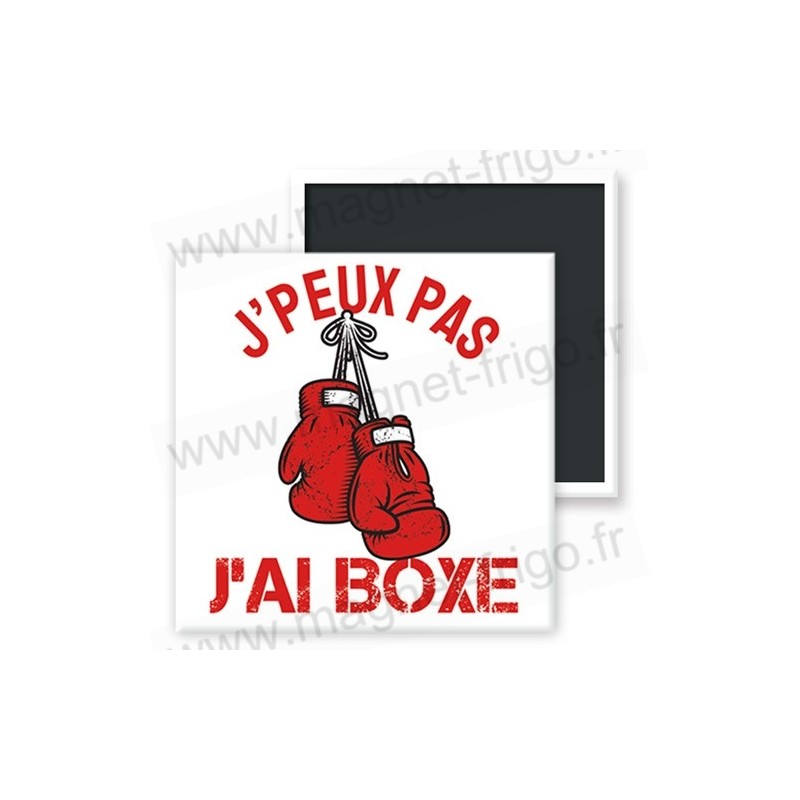 Magnet je peux pas boxe