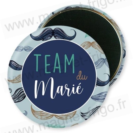 Aimant mariage team du marié