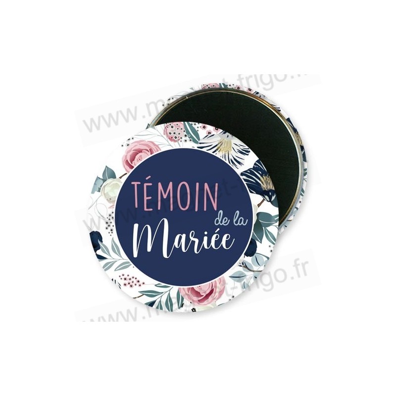 Magnets mariage témoin