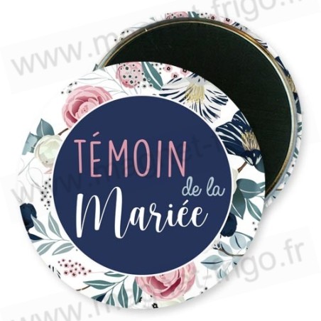 Magnets mariage témoin