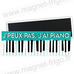 Aimant je peux pas j'ai piano