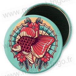 Magnet frigo tatouage traditionnel