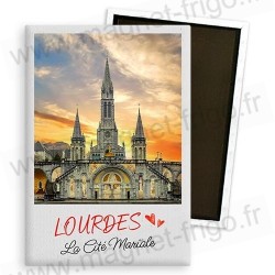 Magnet frigo Basilique de Lourdes