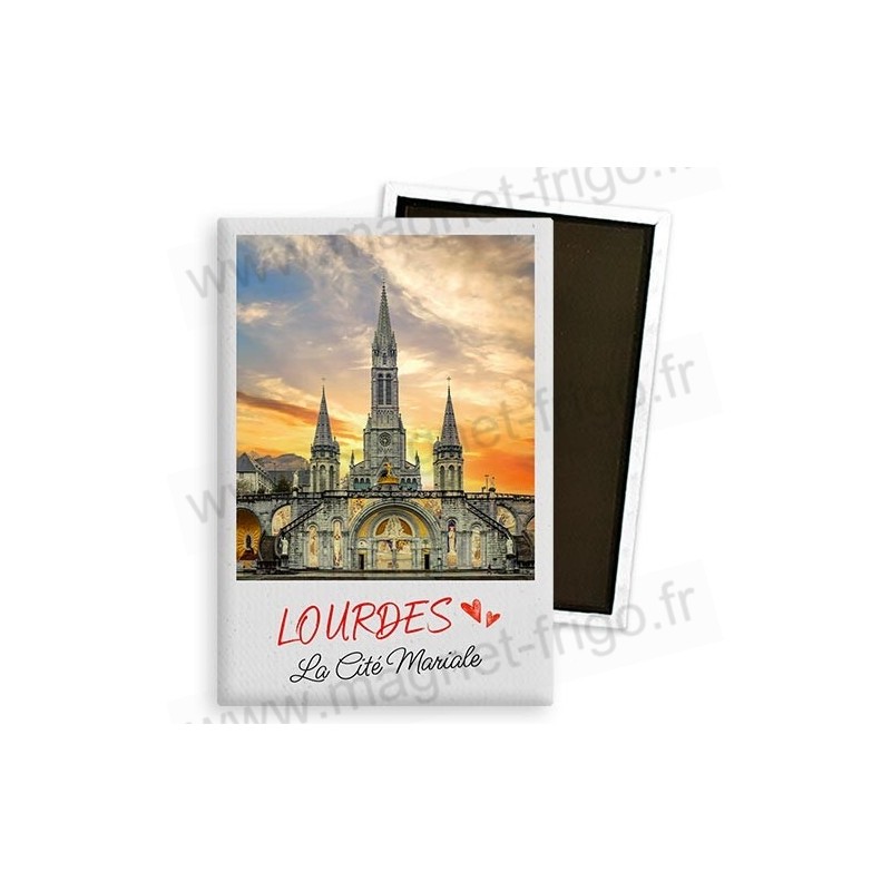 Magnet frigo Basilique de Lourdes