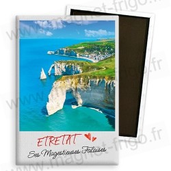 Photo magnétique Etretat