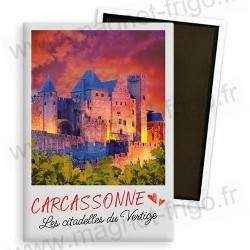 Magnet Carcassonne