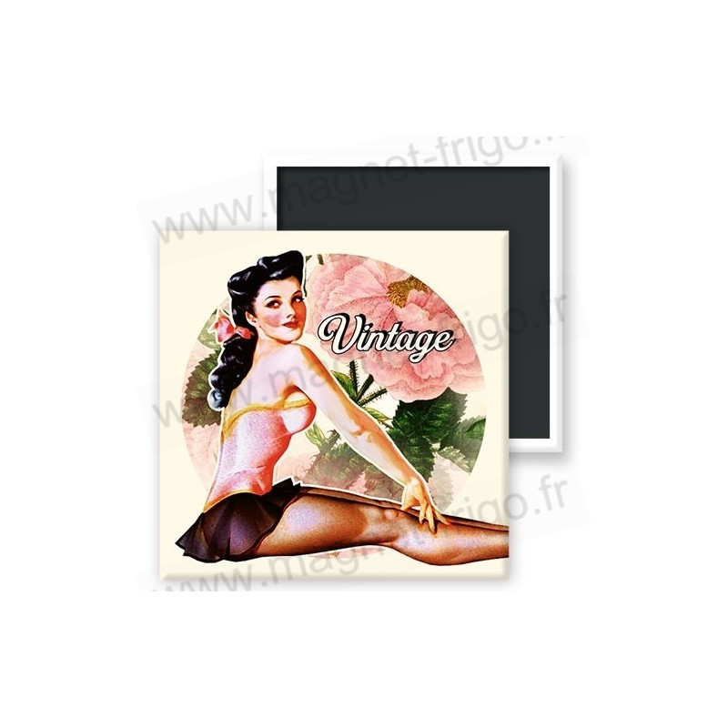 Aimant vintage pinup