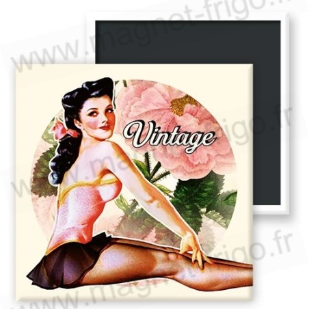 Aimant vintage pinup