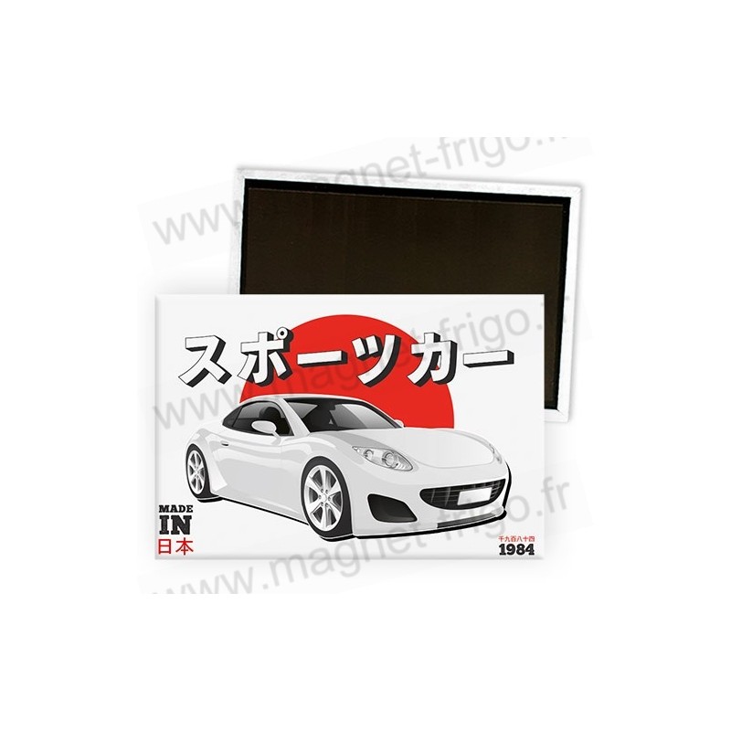 Magnet voiture japonaise