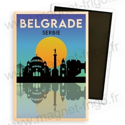 Aimant de réfrigérateur Belgrade