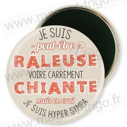 Magnet rigolo broderie