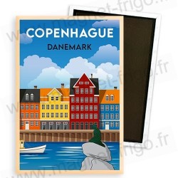 Aimant de réfrigérateur Copenhague