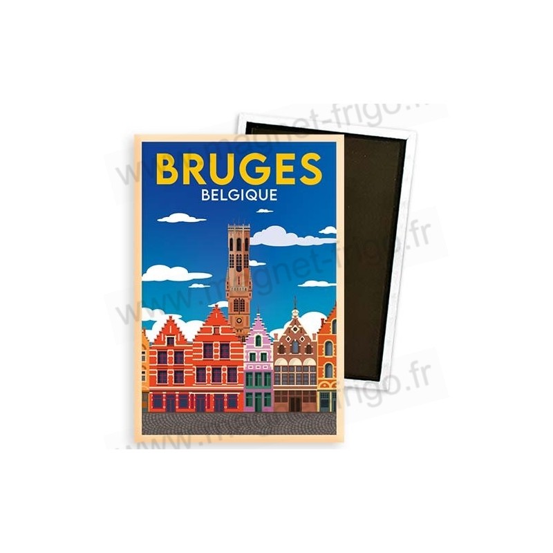 Magnet souvenir Bruges