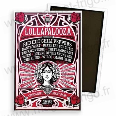 Magnet frigo Lollapalooza