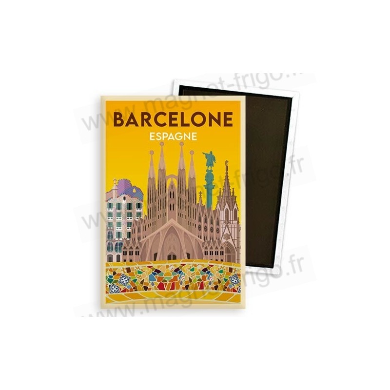 Magnet frigo Barcelone