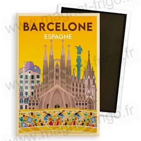 Magnet frigo Barcelone