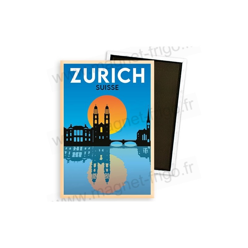 Aimant de réfrigérateur Zurich