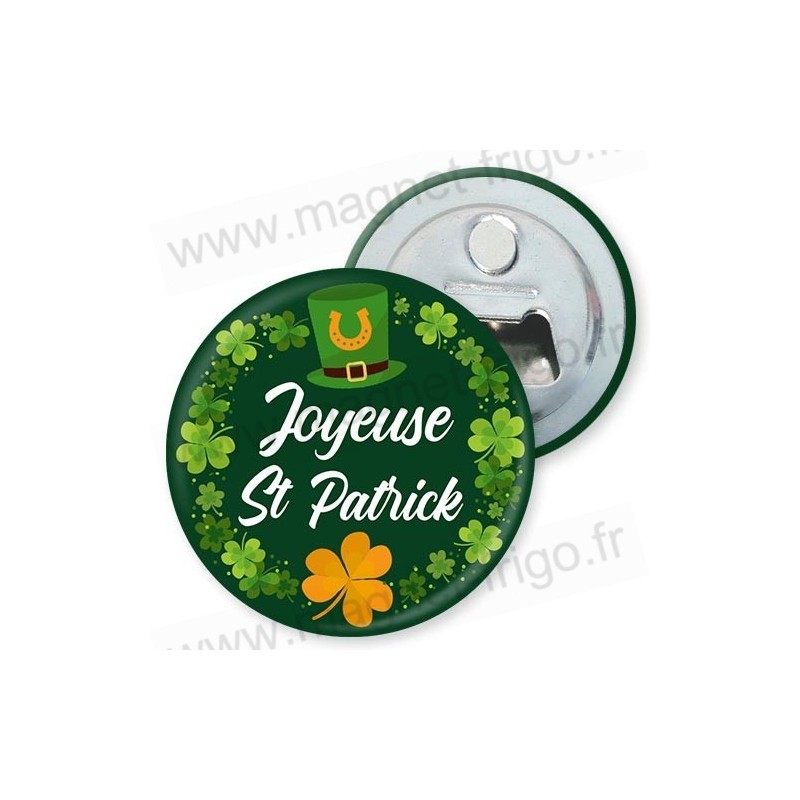 Décapsuleur Saint Patrick