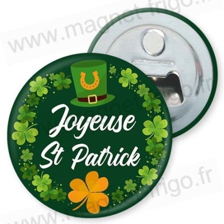 Décapsuleur Saint Patrick