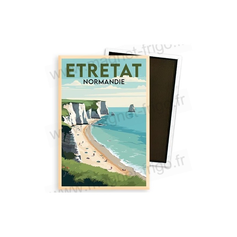 Aimant de réfrigérateur Etretat