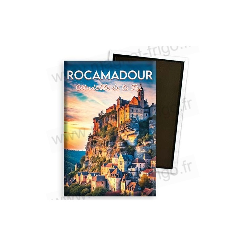 Aimant souvenir Rocamadour