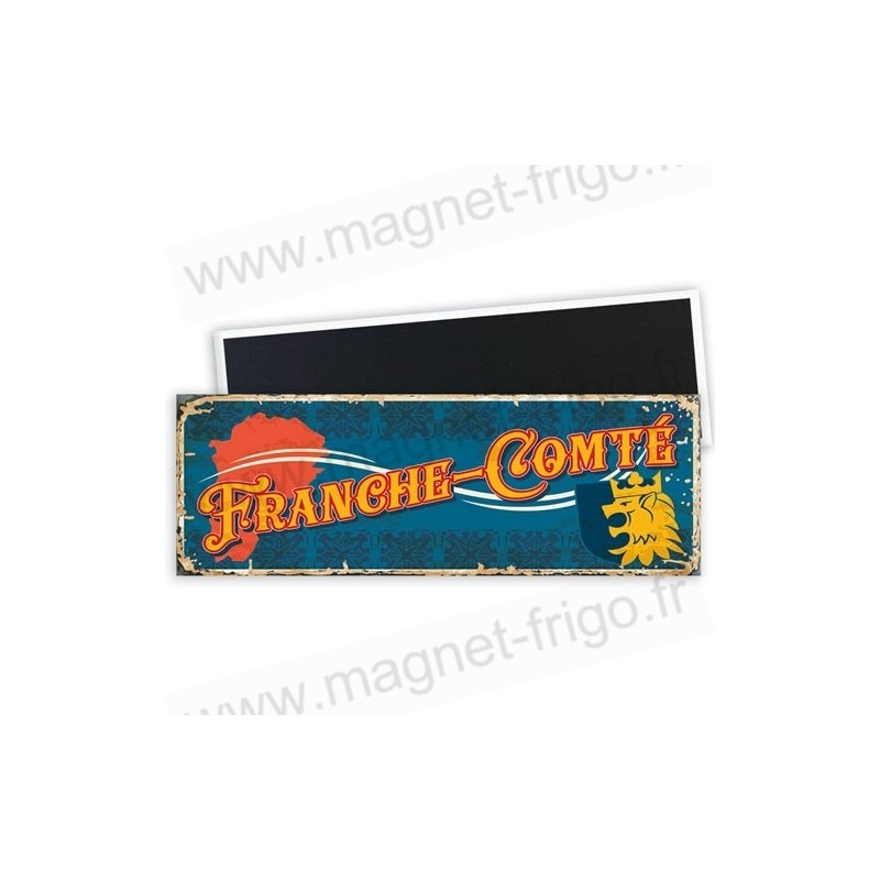 Magnet plaque déco Franche-Comté