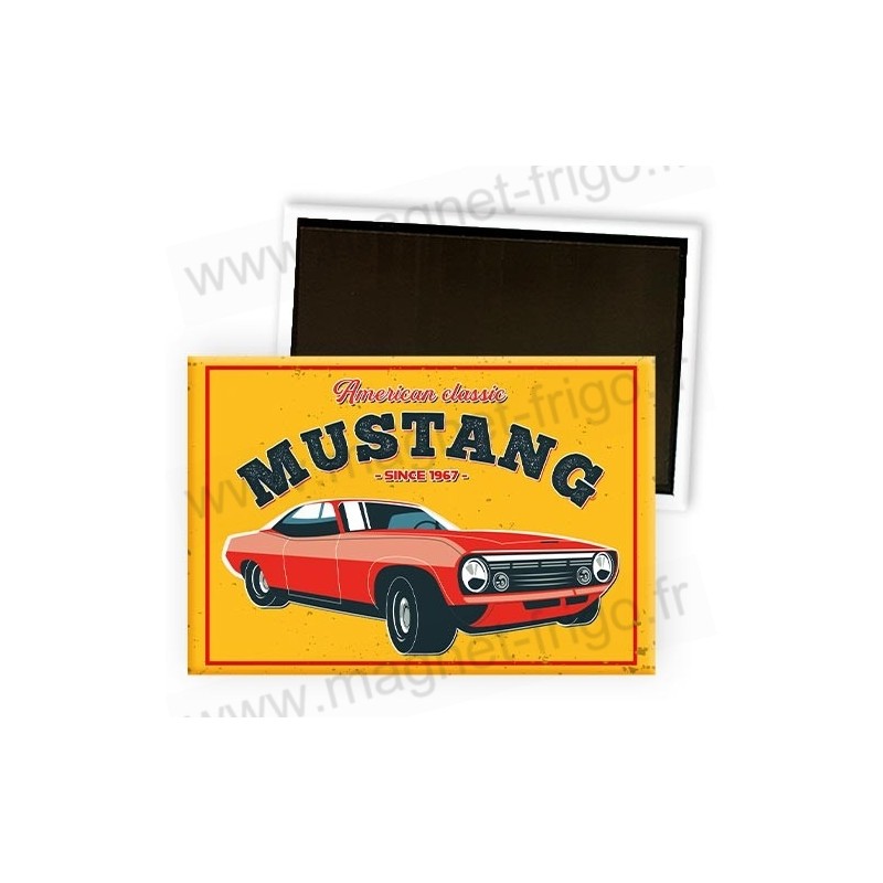 Magnet mustang