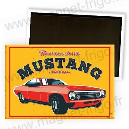 Magnet mustang