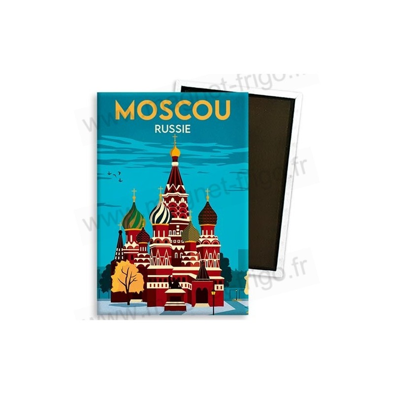 Aimant de réfrigérateur Moscou