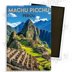 Aimant de réfrigérateur Machu Picchu