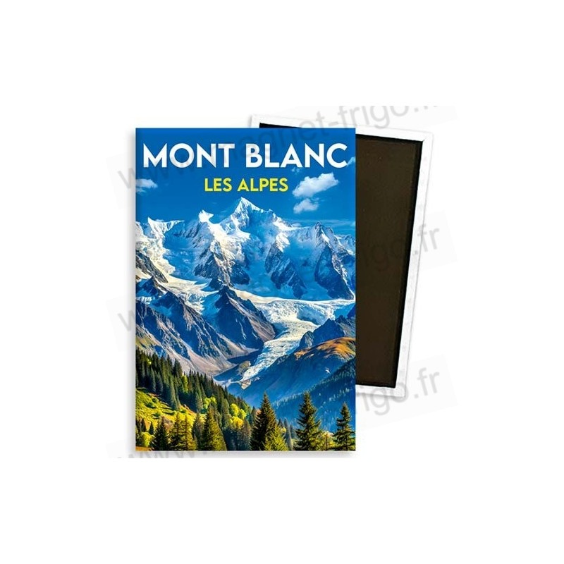 Souvenir aimanté Mont Blanc