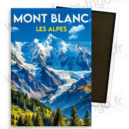 Souvenir aimanté Mont Blanc