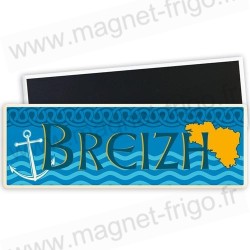 Magnet style plaque de Bretagne