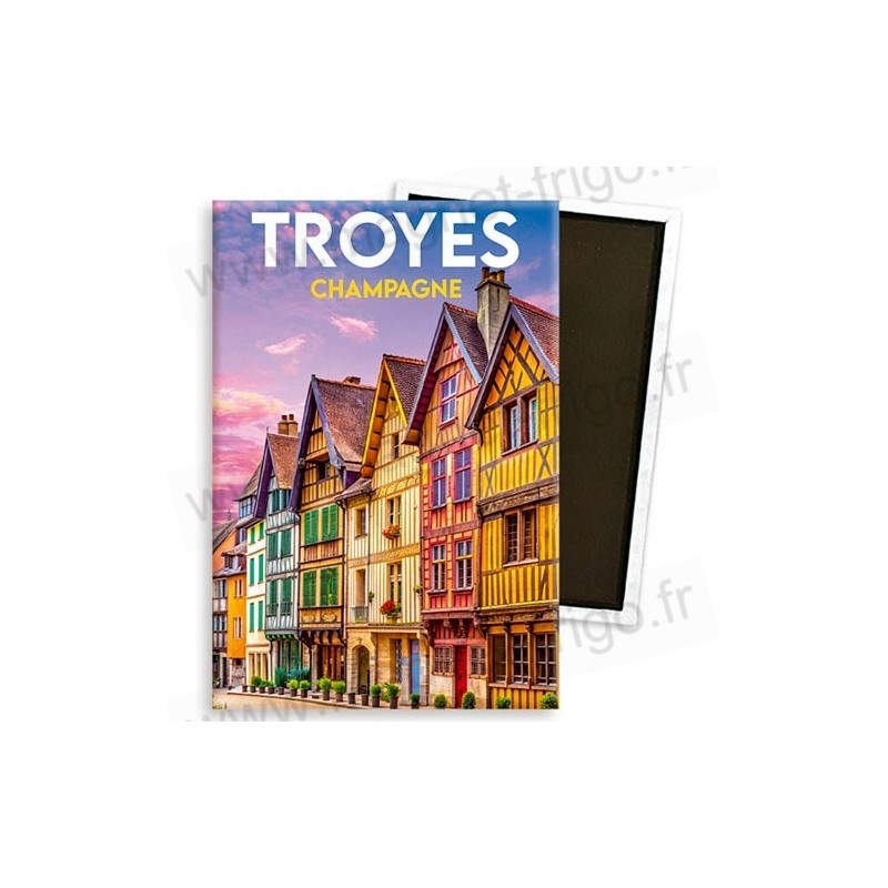 Magnet frigo Troyes