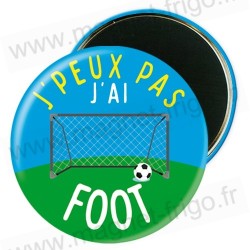 Magnet J'peux pas J'ai Foot