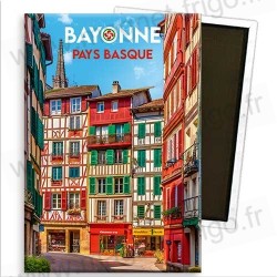 Magnet souvenir de Bayonne