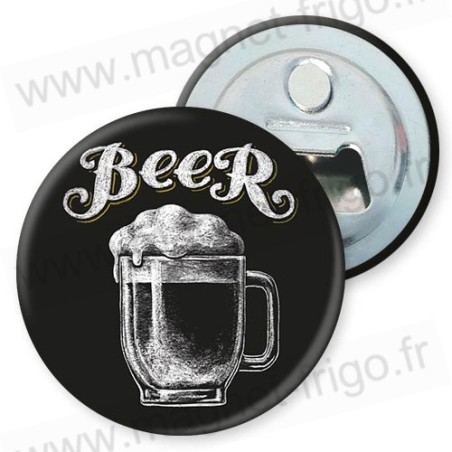 Décapsuleur aimanté bière